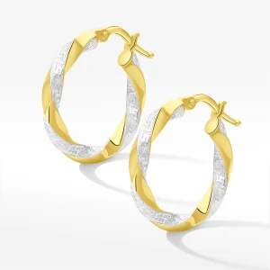 Kolczyki ze złota 2.2cm koła Filipowicz