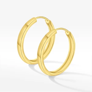 Kolczyki ze złota 2.4cm koła Filipowicz