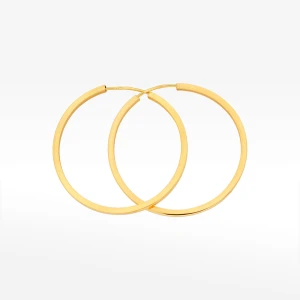 Kolczyki ze złota 2.7cm koła Filipowicz