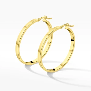 Kolczyki ze złota 3.3cm koła Filipowicz