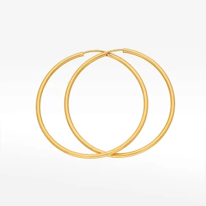 Kolczyki ze złota 3.8cm koła Filipowicz