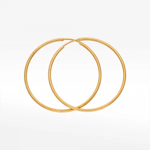 Kolczyki ze złota 4.2cm koła Filipowicz