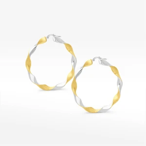 Kolczyki ze złota 4.8cm koła Filipowicz