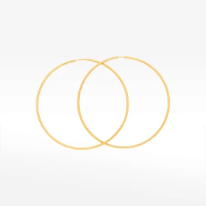 Kolczyki ze złota 5.2cm koła Filipowicz