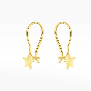 Kolczyki ze złota gwiazdki Filipowicz