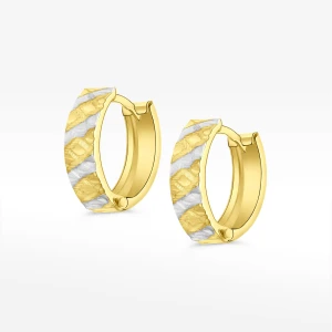 Kolczyki ze złota koła Filipowicz