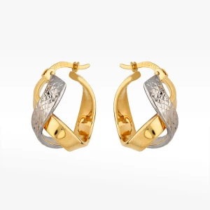 Kolczyki ze złota koła Filipowicz