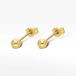 Kolczyki ze złota kulki Filipowicz