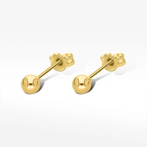 Kolczyki ze złota kulki Filipowicz