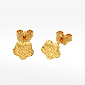 Kolczyki ze złota kwiatki Filipowicz