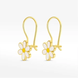 Kolczyki ze złota kwiatki Filipowicz