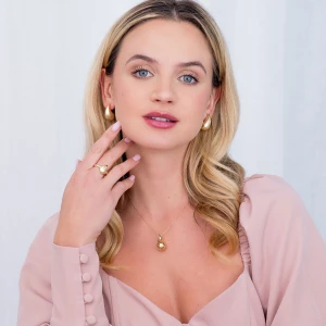 Kolczyki ze złota łezki Filipowicz