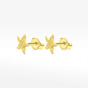 Kolczyki ze złota rozgwiazdy Filipowicz