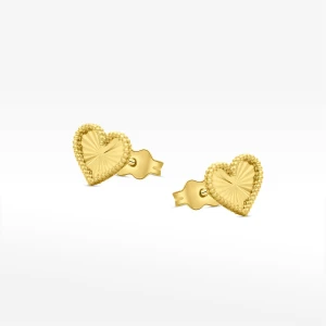 Kolczyki ze złota serca Filipowicz