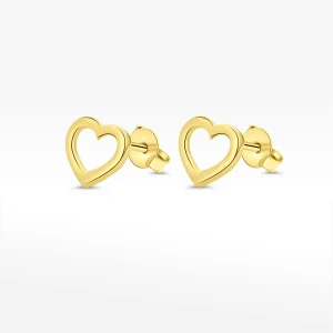 Kolczyki ze złota serca Filipowicz