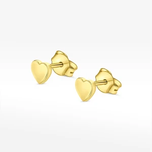 Kolczyki ze złota serce Filipowicz