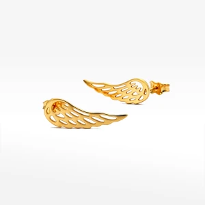 Kolczyki ze złota skrzydła Filipowicz