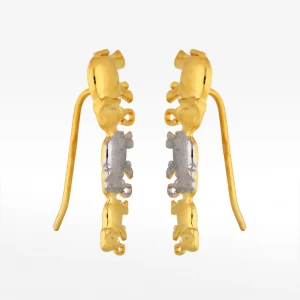 Kolczyki ze złota słonie Filipowicz