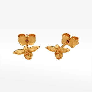Kolczyki ze złota ważki Filipowicz