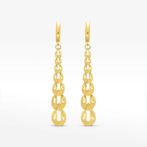 Kolczyki ze złota wiszące Filipowicz