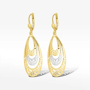 Kolczyki ze złota wiszące Filipowicz