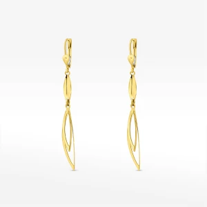 Kolczyki ze złota wiszące Filipowicz