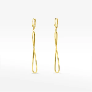 Kolczyki ze złota wiszące Filipowicz