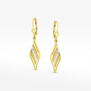 Kolczyki ze złota wiszące Filipowicz