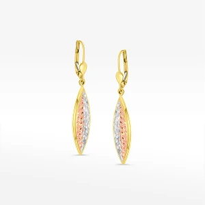 Kolczyki ze złota wiszące Filipowicz