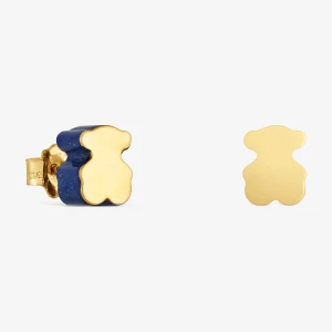 Kolczyki Ze Złota Z Misiem I Lapis Lazuli Tous 1950 - Tous