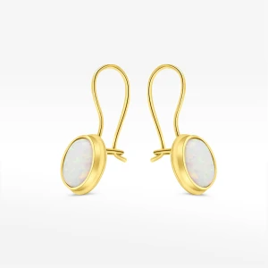 Kolczyki ze złota z opalem Filipowicz