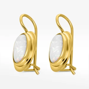 Kolczyki ze złota z opalem Filipowicz