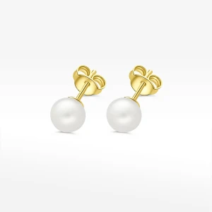 Kolczyki ze złota z perłą Filipowicz