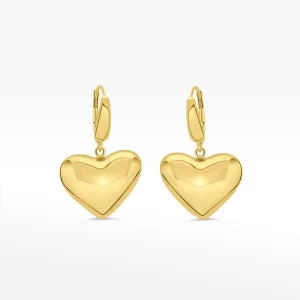 Kolczyki ze złota z sercami Filipowicz