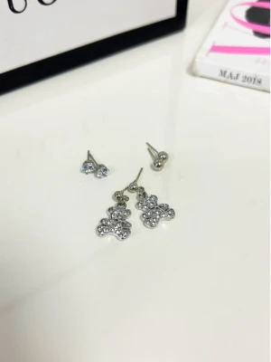 Kolczyki zestaw 3 pary TEDDY- srebrne  magmac 