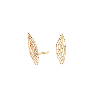Kolczyki złote - Dragonfly Dragonfly - Biżuteria YES