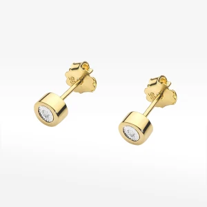 Kolczyki złote z diamentami Filipowicz