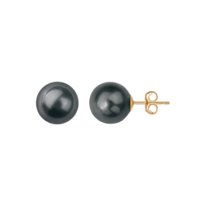 Kolczyki złote z perłami Tahiti - Pearls Pearls - Biżuteria YES