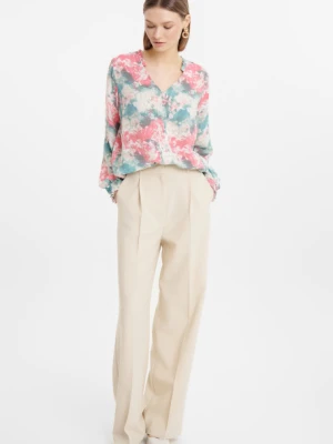 Kolorowa bluzka z wiskozy Greenpoint
