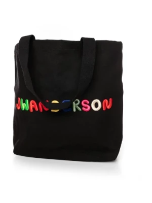 Kolorowa Logo Canvas Tote Bag JW Anderson