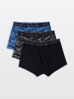 Kolorowe bokserki z nadrukami 3-PAK Reporter