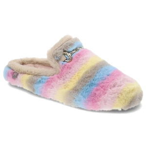 Kolorowe Damskie Kapcie Z Futerkiem Macarena