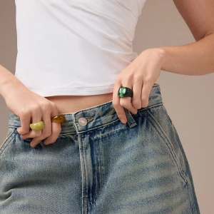 Kolorowe pierścionki 3-pak House