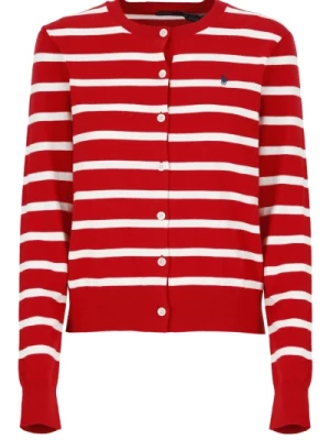 Kolorowy sweter z bawełny dla kobiet Ralph Lauren