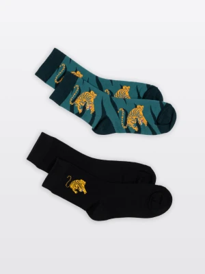 Kolorowy zestaw skarpet 2-PAK Reporter Young