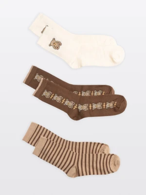 Kolorowy zestaw skarpet 3-PAK Reporter