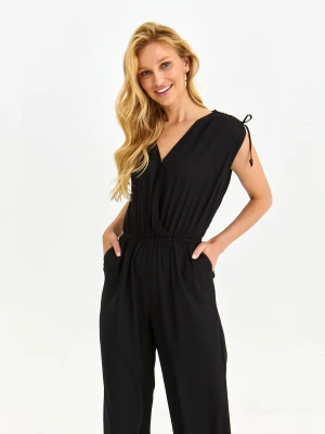 Kombinezon damski czarny - SKB2793CA kombinezon - TOP SECRET - Odzieżowy sklep internetowy TOP SECRET