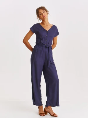 Kombinezon damski granatowy - SKB2804GR kombinezon - TOP SECRET - Odzieżowy sklep internetowy TOP SECRET