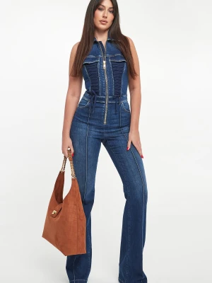 Kombinezon damski jeansowy ELISABETTA FRANCHI