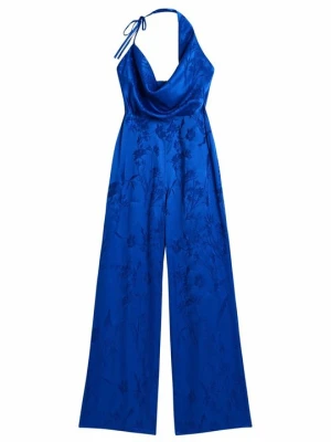 Kombinezon Desigual niebieski denim